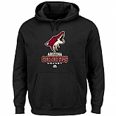 Men's Phoenix Coyotes Majestic Critical Victory VIII Fleece Hoodie - Black,baseball caps,new era cap wholesale,wholesale hats